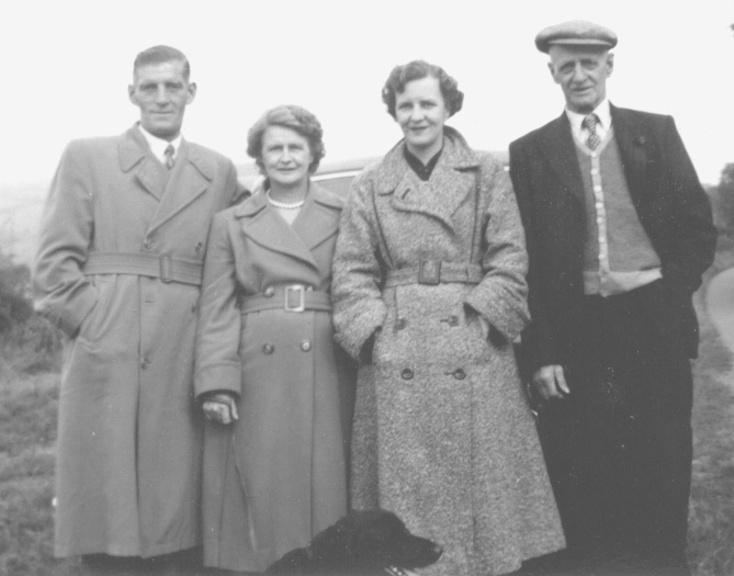 Norman, Alice, Peggy and Jim, 1960's